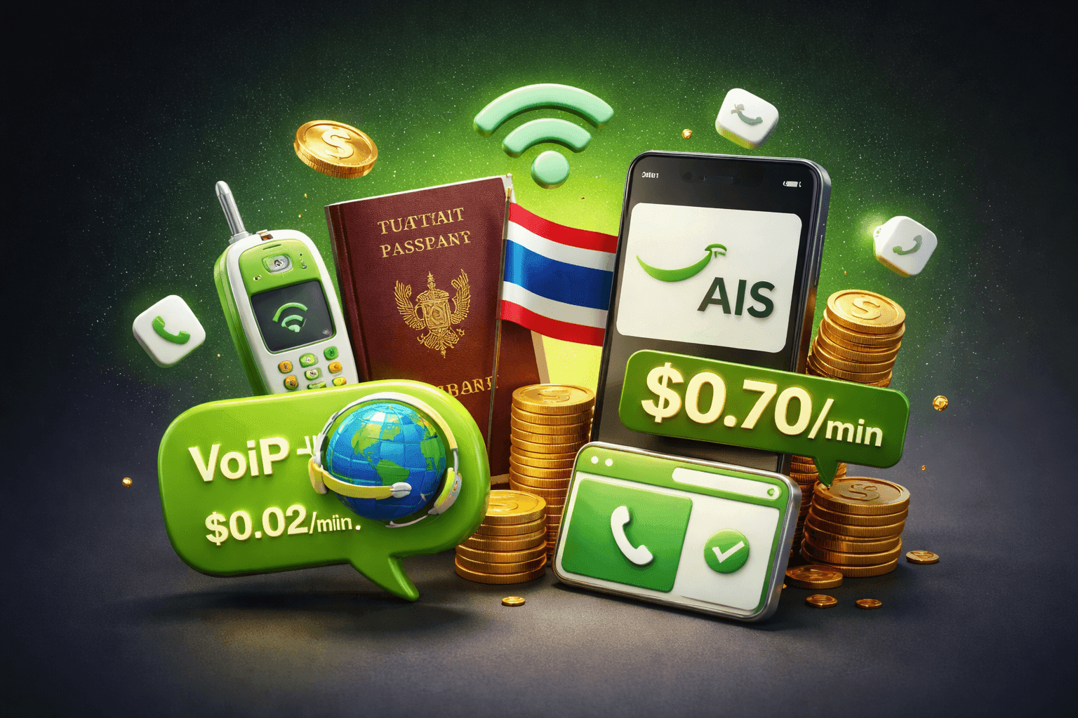 Cheap International Calls from Thailand: AIS vs VoIP vs Browser Calling