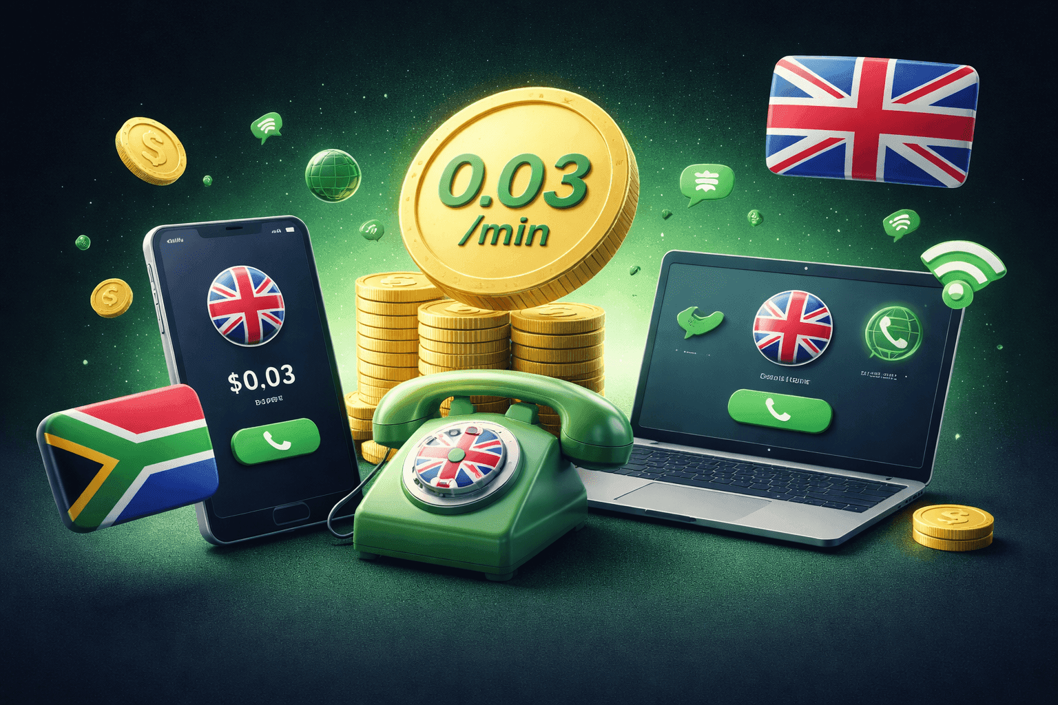 Cheapest Ways to Call the UK from South Africa in 2026