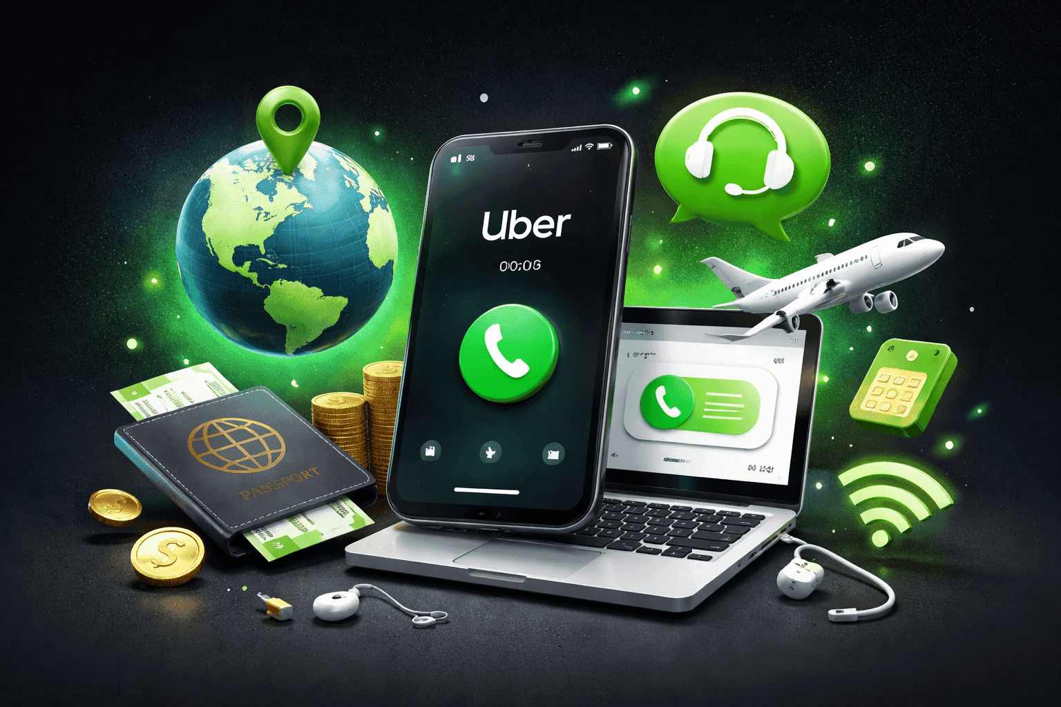 How to Call Uber Support from Abroad for Under $0.05/Min