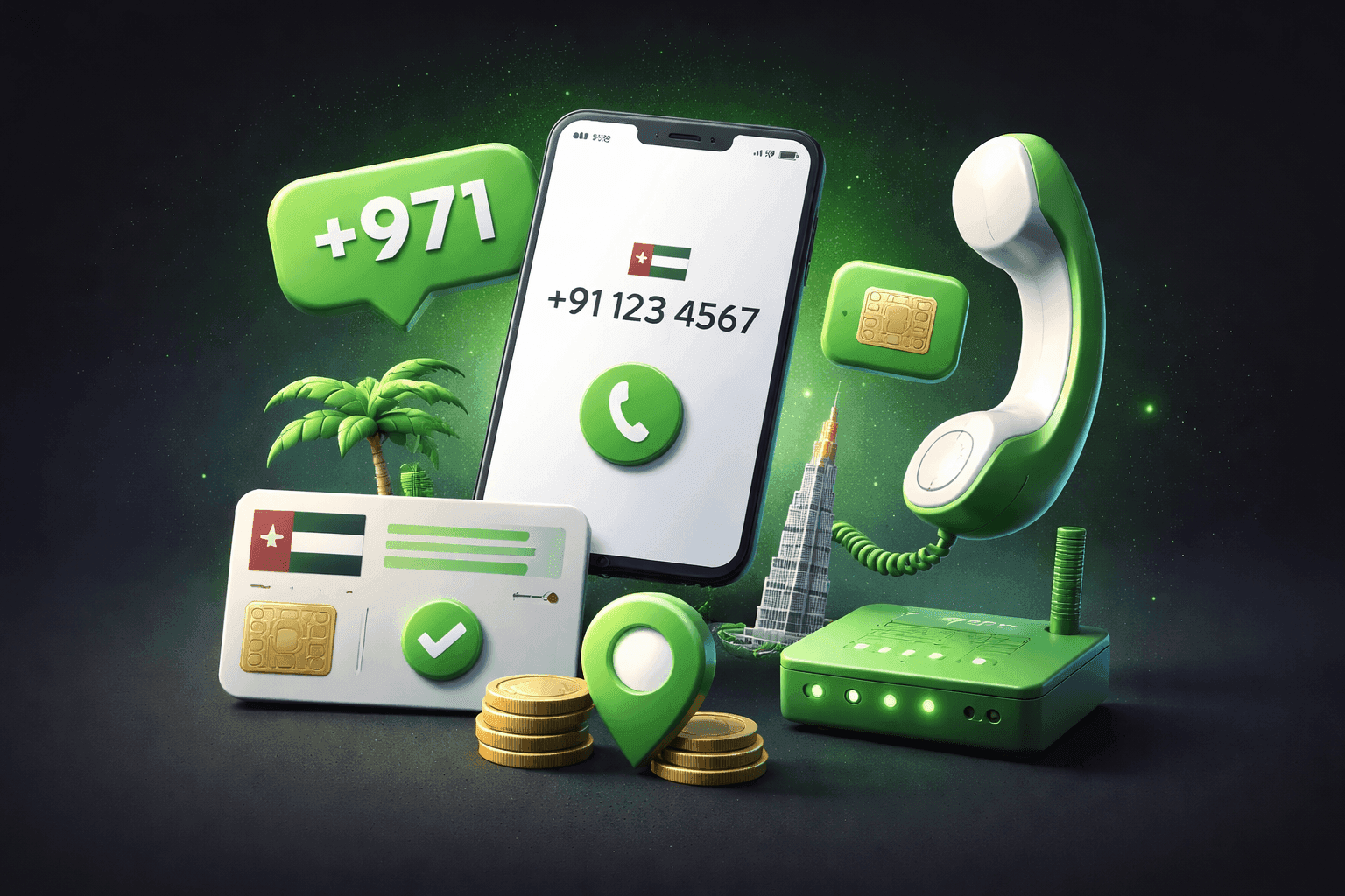 How to Get a Local Dubai Phone Number for Your Business